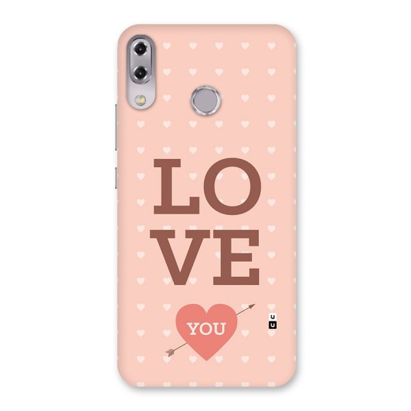 Love You Hearts Back Case for Zenfone 5Z