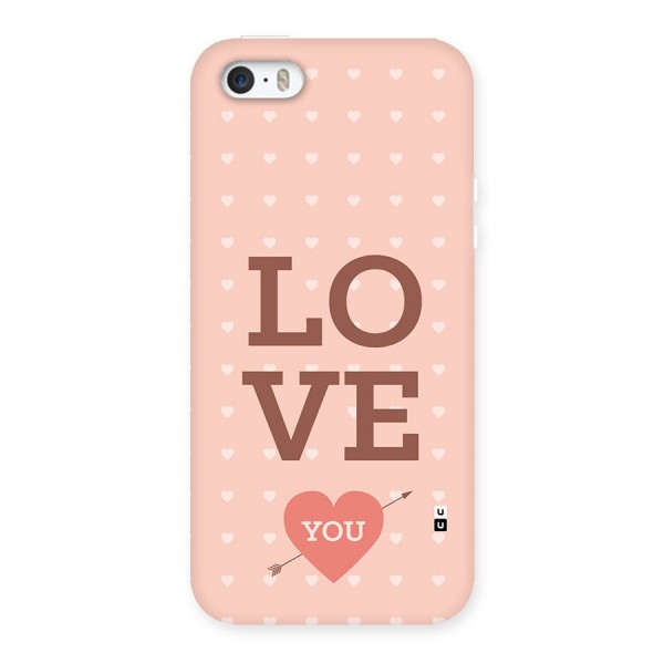 Love You Hearts Back Case for iPhone SE 2016