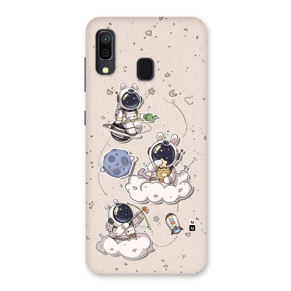 Lovely Astronaut Playing Back Case for Galaxy A30