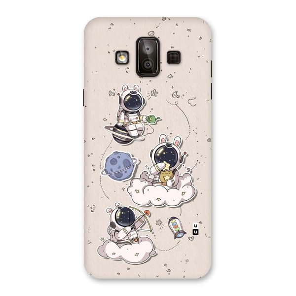 Lovely Astronaut Playing Back Case for Galaxy J7 Duo