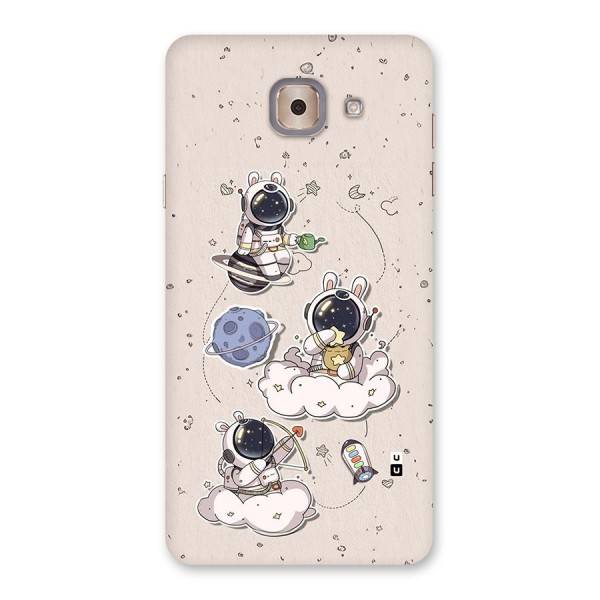 Lovely Astronaut Playing Back Case for Galaxy J7 Max