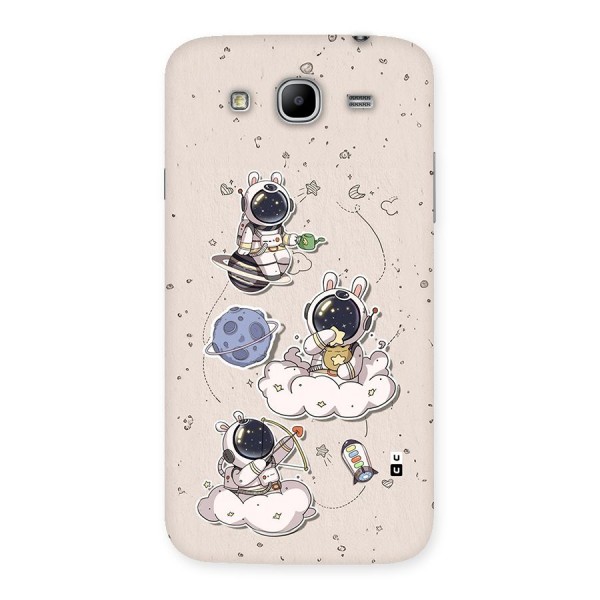 Lovely Astronaut Playing Back Case for Galaxy Mega 5.8