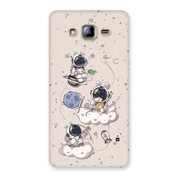 Lovely Astronaut Playing Back Case for Galaxy On5