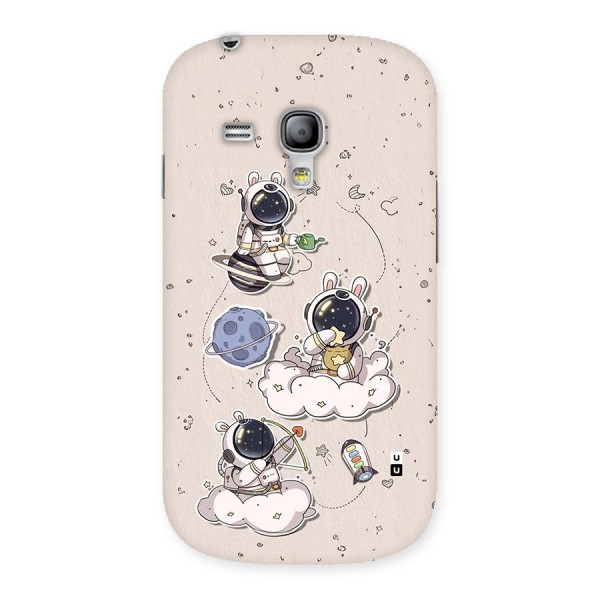 Lovely Astronaut Playing Back Case for Galaxy S3 Mini