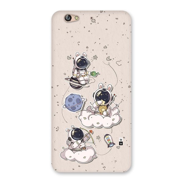 Lovely Astronaut Playing Back Case for Gionee S6