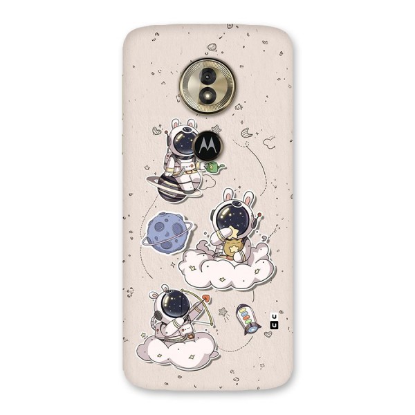 Lovely Astronaut Playing Back Case for Moto G6 Play