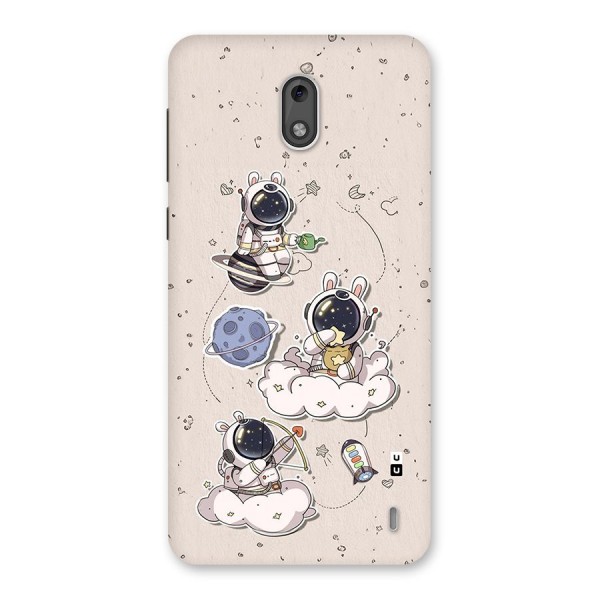 Lovely Astronaut Playing Back Case for Nokia 2