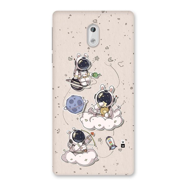 Lovely Astronaut Playing Back Case for Nokia 3