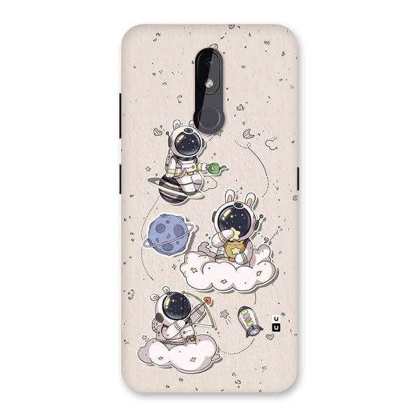 Lovely Astronaut Playing Back Case for Nokia 3.2