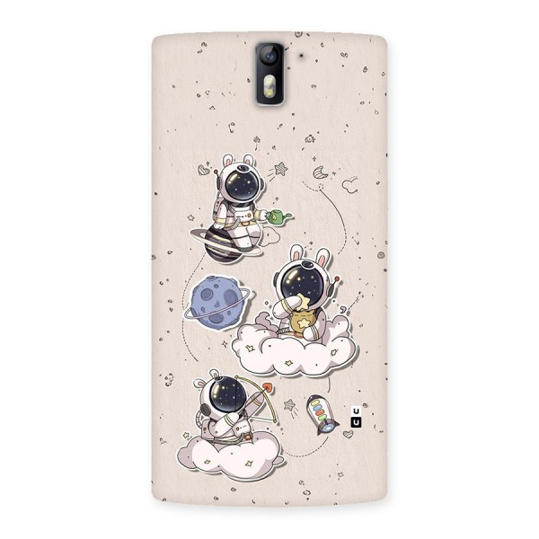 Lovely Astronaut Playing Back Case for OnePlus One