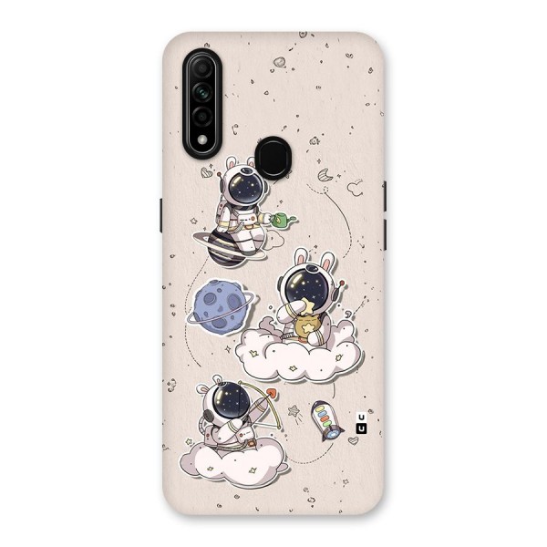 Lovely Astronaut Playing Back Case for Oppo A31