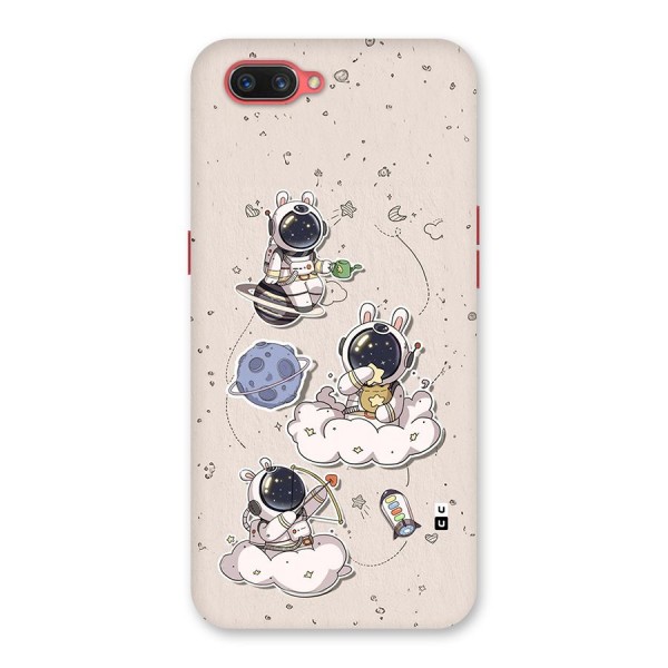 Lovely Astronaut Playing Back Case for Oppo A3s