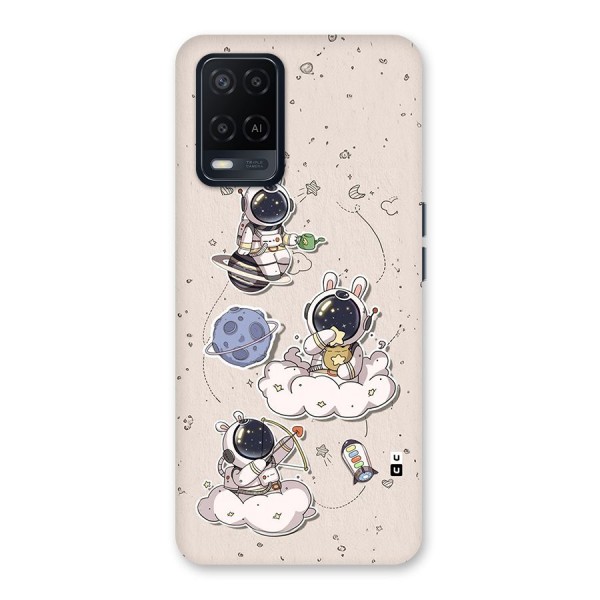 Lovely Astronaut Playing Back Case for Oppo A54