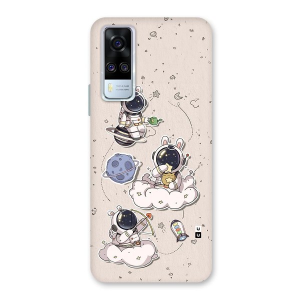 Lovely Astronaut Playing Back Case for Vivo Y51