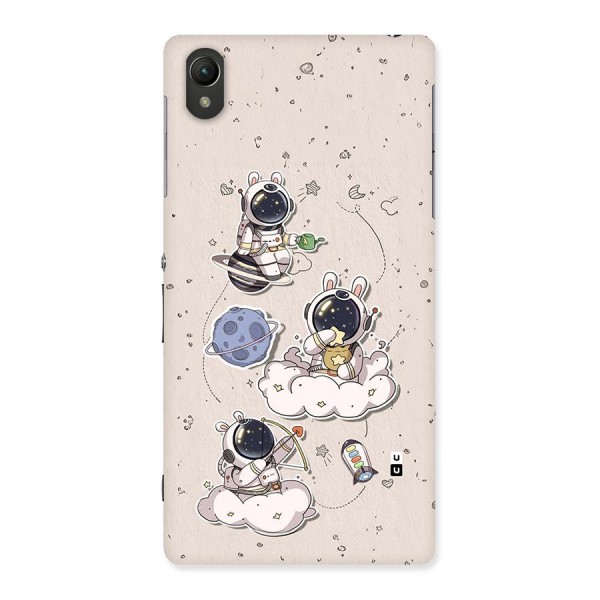 Lovely Astronaut Playing Back Case for Xperia Z2