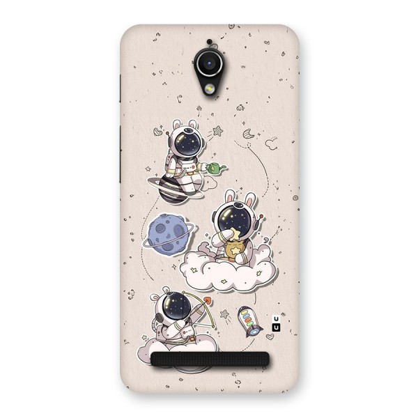 Lovely Astronaut Playing Back Case for Zenfone Go