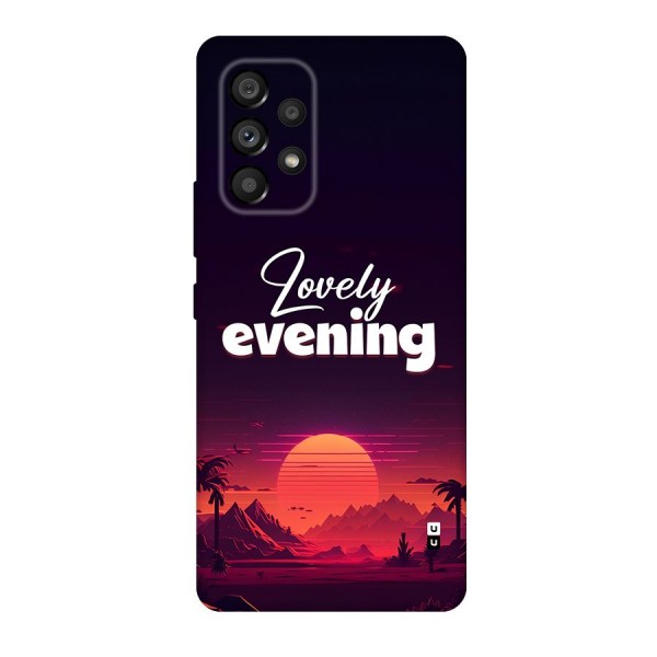 Lovely Evening Back Case for Galaxy A53 5G