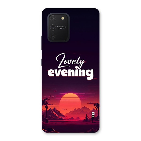 Lovely Evening Back Case for Galaxy S10 Lite