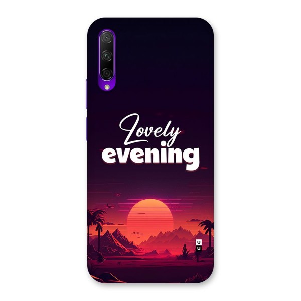 Lovely Evening Back Case for Honor 9X Pro