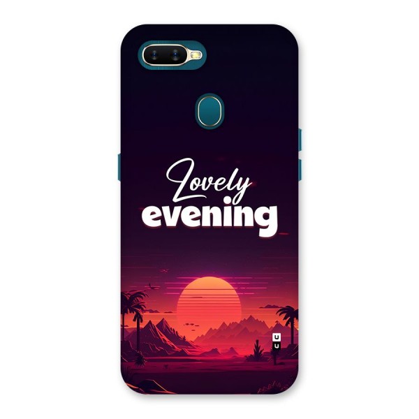 Lovely Evening Back Case for Oppo A11k