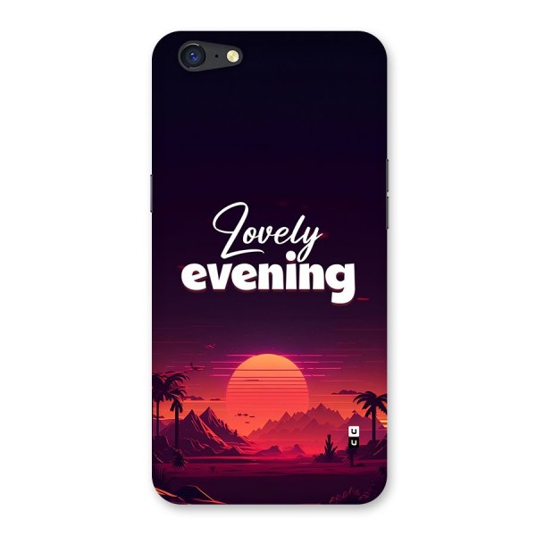 Lovely Evening Back Case for Oppo A71