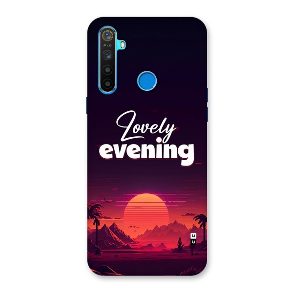 Lovely Evening Back Case for Realme 5s