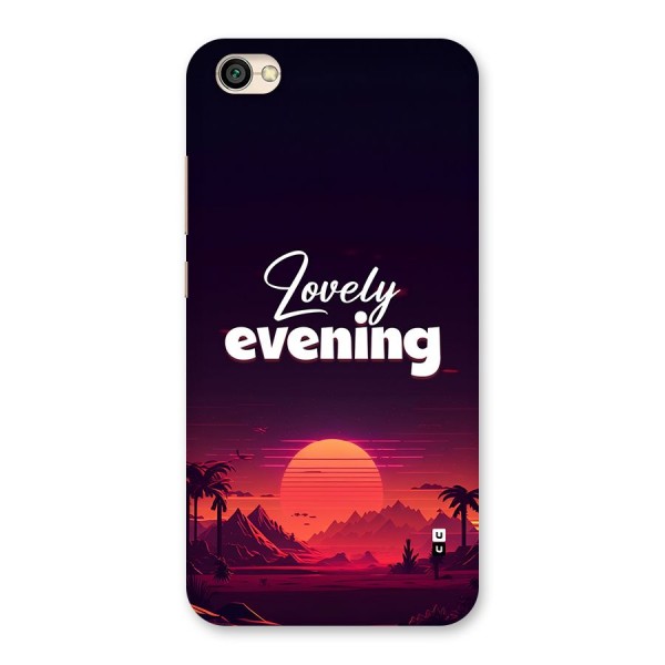 Lovely Evening Back Case for Redmi Y1 Lite