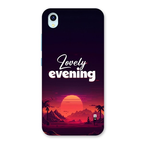 Lovely Evening Back Case for Vivo Y1s