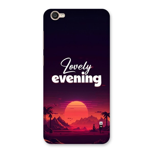 Lovely Evening Back Case for Vivo Y55s