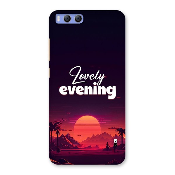 Lovely Evening Back Case for Xiaomi Mi 6