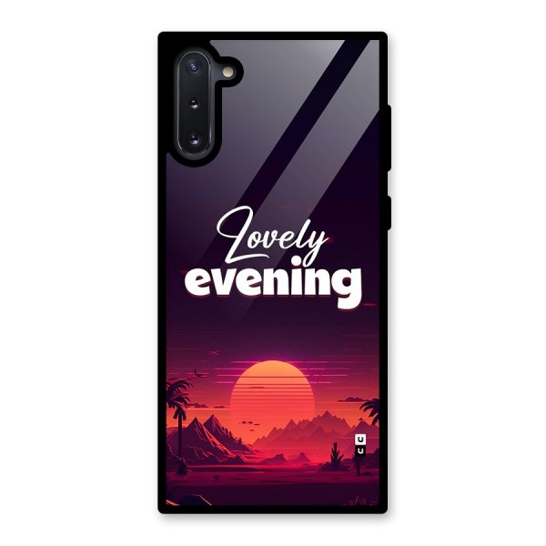 Lovely Evening Glass Back Case for Galaxy Note 10