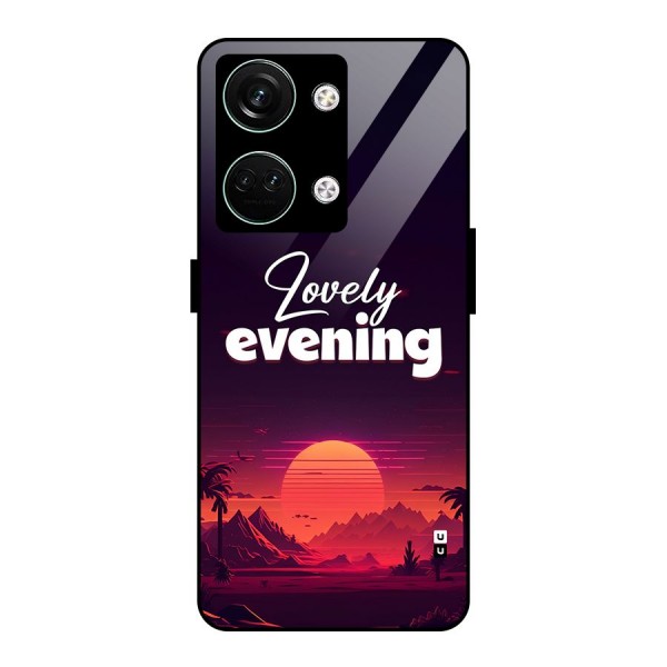 Lovely Evening Glass Back Case for Oneplus Nord 3