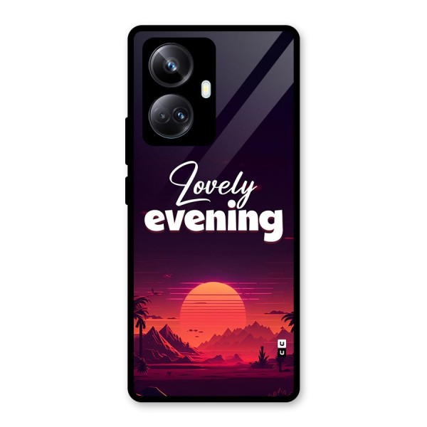 Lovely Evening Glass Back Case for Realme 10 Pro Plus