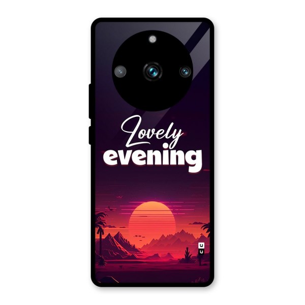 Lovely Evening Glass Back Case for Realme 11 Pro