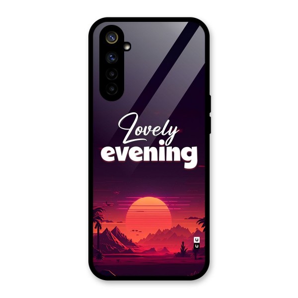 Lovely Evening Glass Back Case for Realme 6