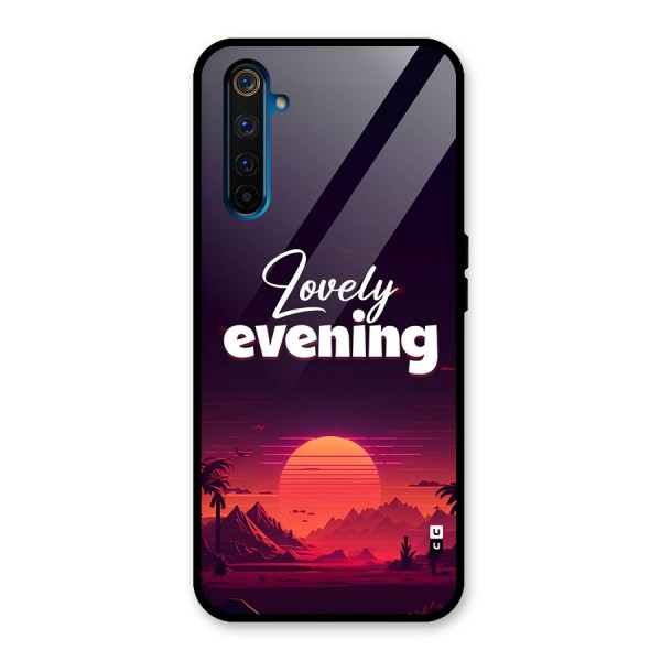 Lovely Evening Glass Back Case for Realme 6 Pro