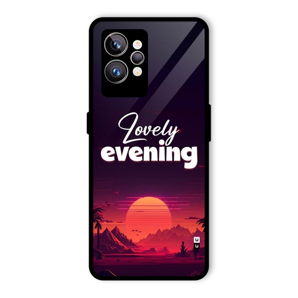 Lovely Evening Glass Back Case for Realme GT2 Pro