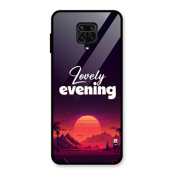 Lovely Evening Glass Back Case for Redmi Note 10 Lite