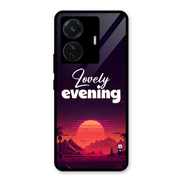 Lovely Evening Glass Back Case for Vivo iQOO Z6 Pro