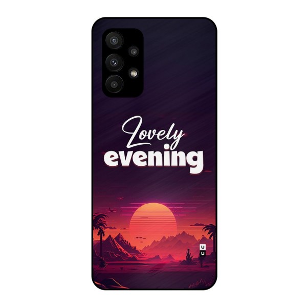 Lovely Evening Metal Back Case for Galaxy A23