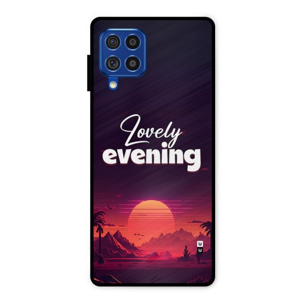 Lovely Evening Metal Back Case for Galaxy F62