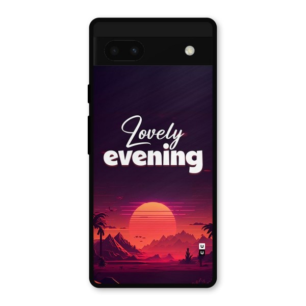 Lovely Evening Metal Back Case for Google Pixel 6a