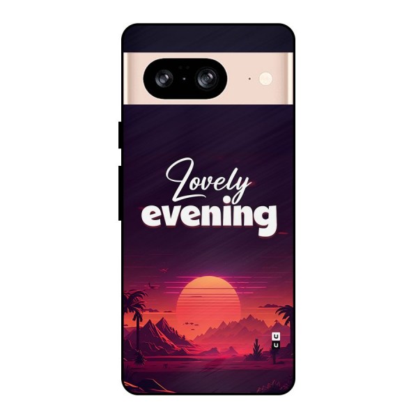 Lovely Evening Metal Back Case for Google Pixel 8