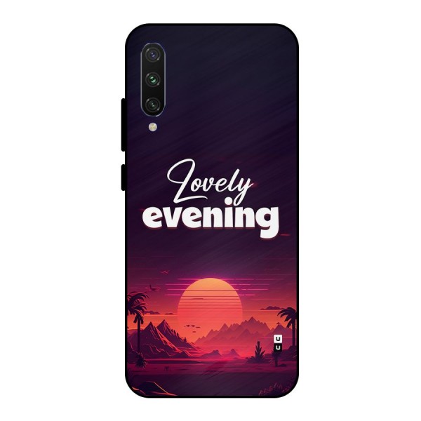 Lovely Evening Metal Back Case for Mi A3