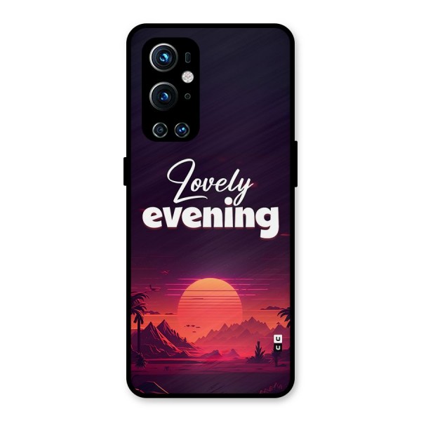 Lovely Evening Metal Back Case for OnePlus 9 Pro