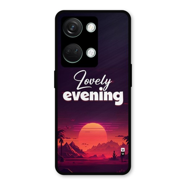 Lovely Evening Metal Back Case for OnePlus Nord 3