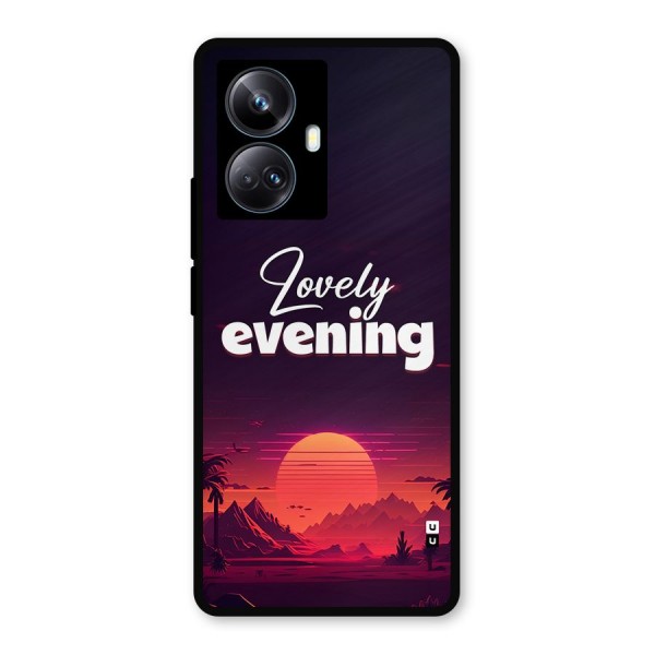 Lovely Evening Metal Back Case for Realme 10 Pro Plus