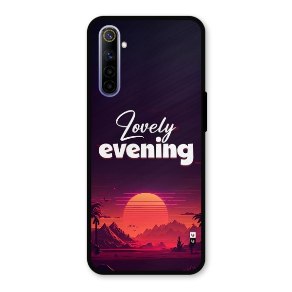 Lovely Evening Metal Back Case for Realme 6