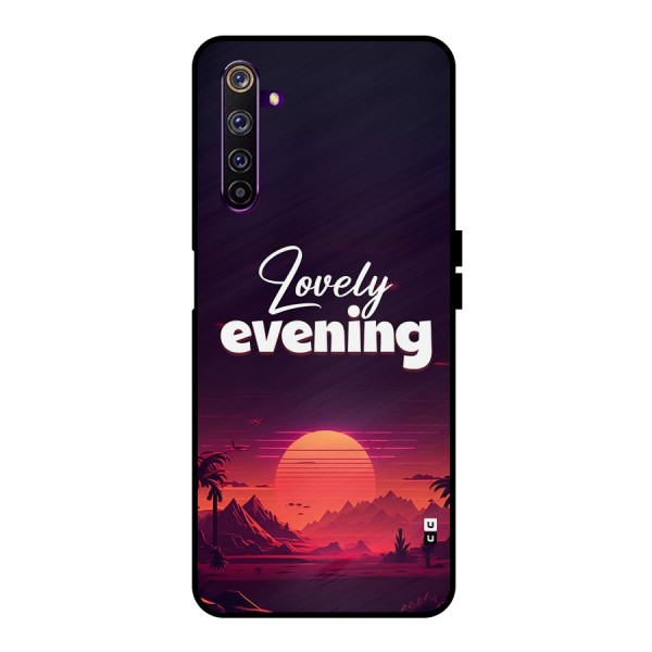 Lovely Evening Metal Back Case for Realme 6 Pro