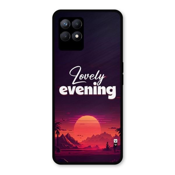 Lovely Evening Metal Back Case for Realme 8i